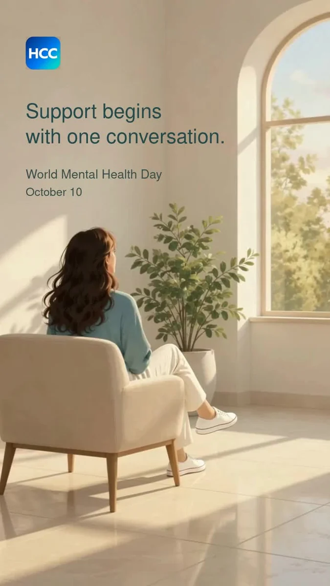 Support begins with one conversation for World Mental Health Day on October 10