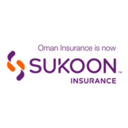 Sukoon Insurance logo, representing comprehensive insurance solutions including health, life, and general coverage.